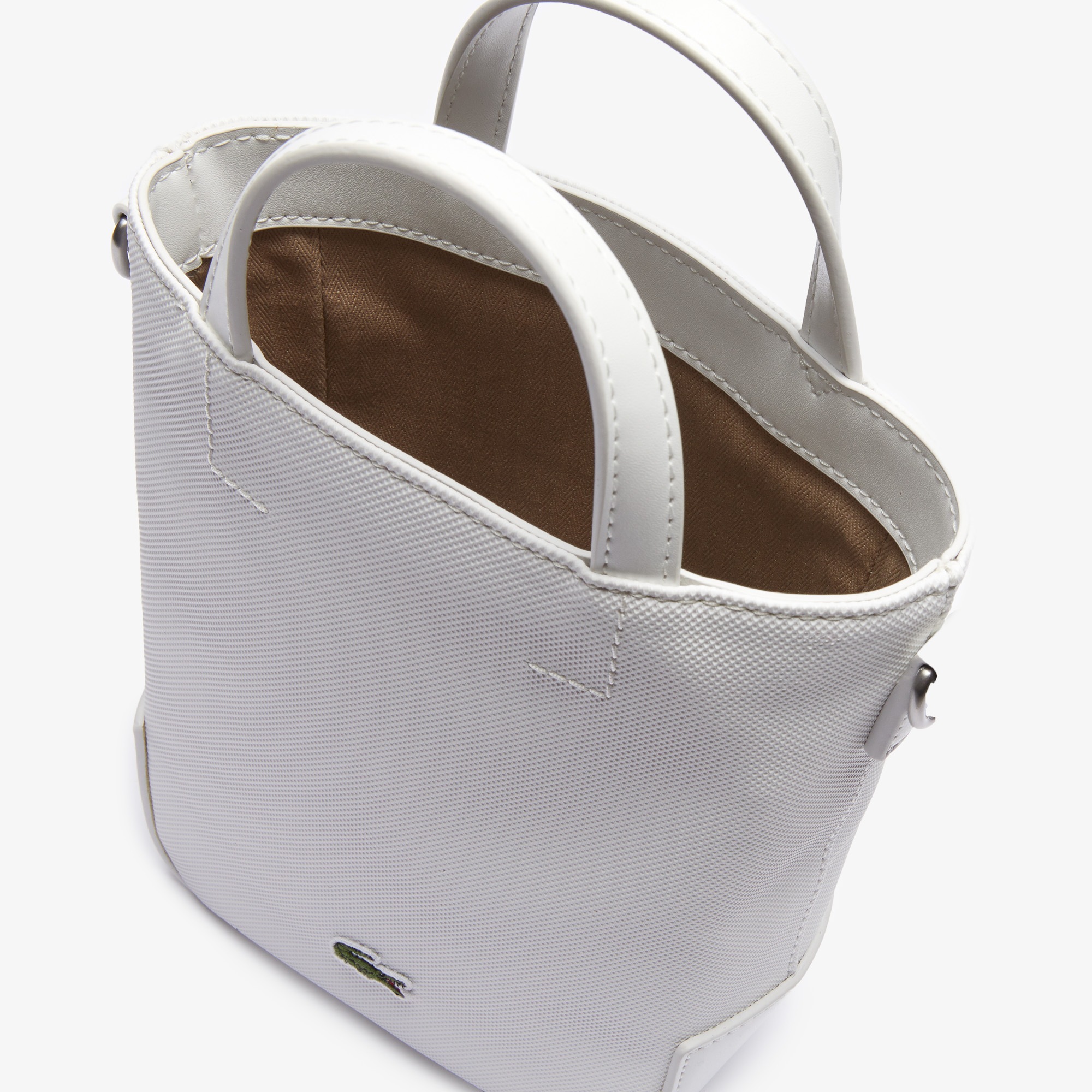 Women’s Small Piqué Canvas Tote Bag LACOSTE