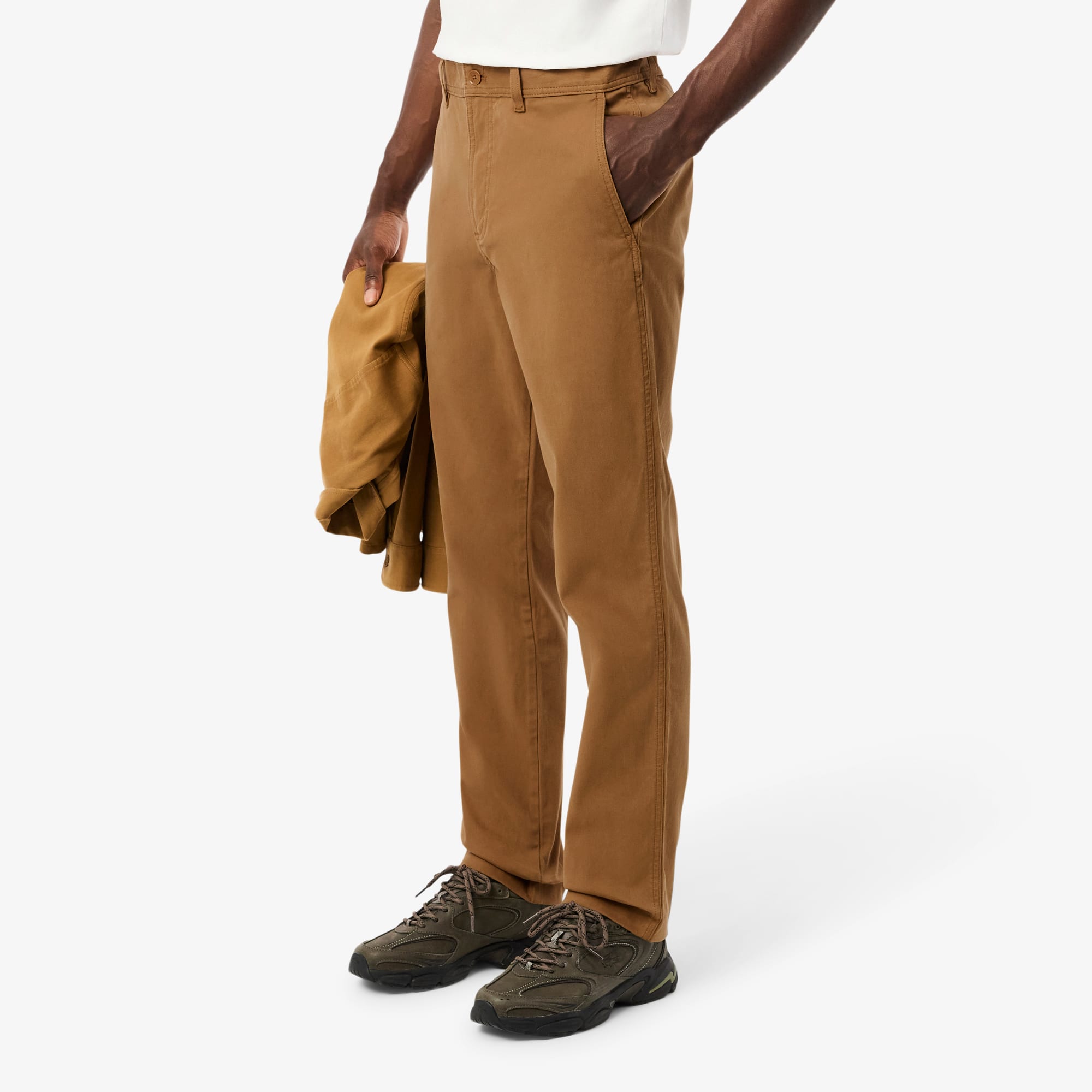 Men's Regular Fit Cotton Chino Pants - Pants & Sweatpants - New In