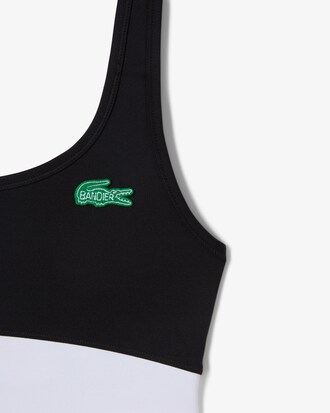 Women's Lacoste x Bandier All Motion Colorblock Sports Bra