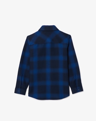 Kids' Plaid Flannel Overshirt