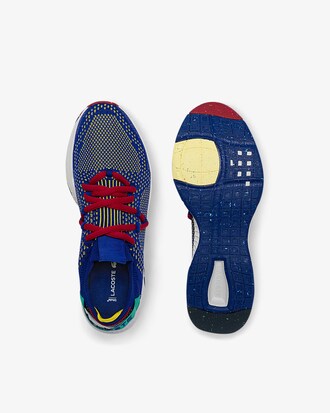 Men's Court-Drive Knit Textile Trainers