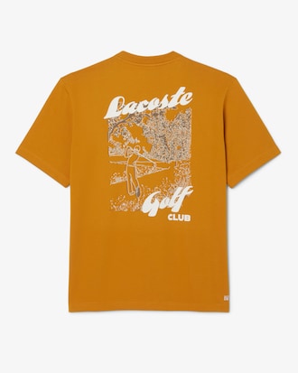 Men's Relaxed Fit Printed Golf T-Shirt