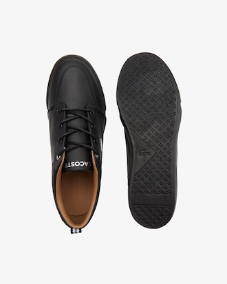 Men's Bayliss Leather Perforated Collar Sneakers