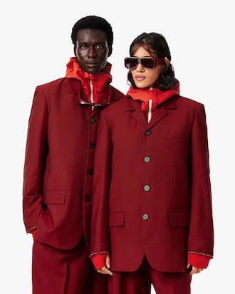 Runway Tailored Wool Jacket