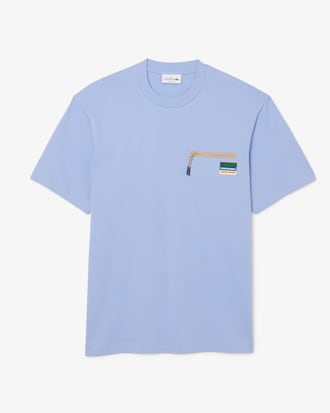 Men's Zipper Pocket Interlock T-Shirt