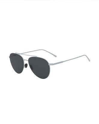Unisex Pilot Shape Petite Pique Sunglasses