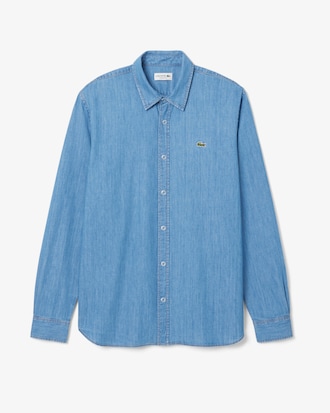 Men's Regular Fit Lightweight Denim Shirt