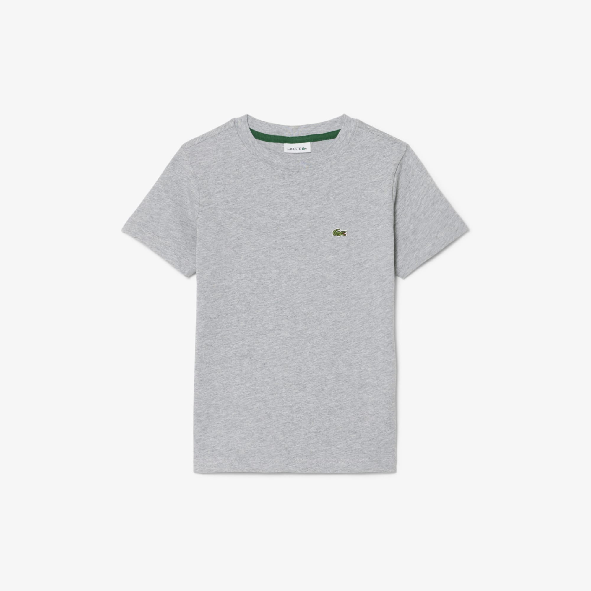 Lacoste Unisex Cotton Crew Neck T-shirt - 10 Years In Gray