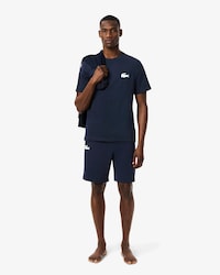 Men's Straight Fit Fleece Pajama Shorts