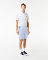 Men's Lightweight Colorblock Stripe Tennis Shorts
