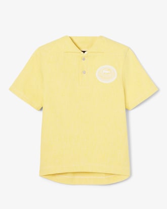 Men's Runway Oversized Denim Polo