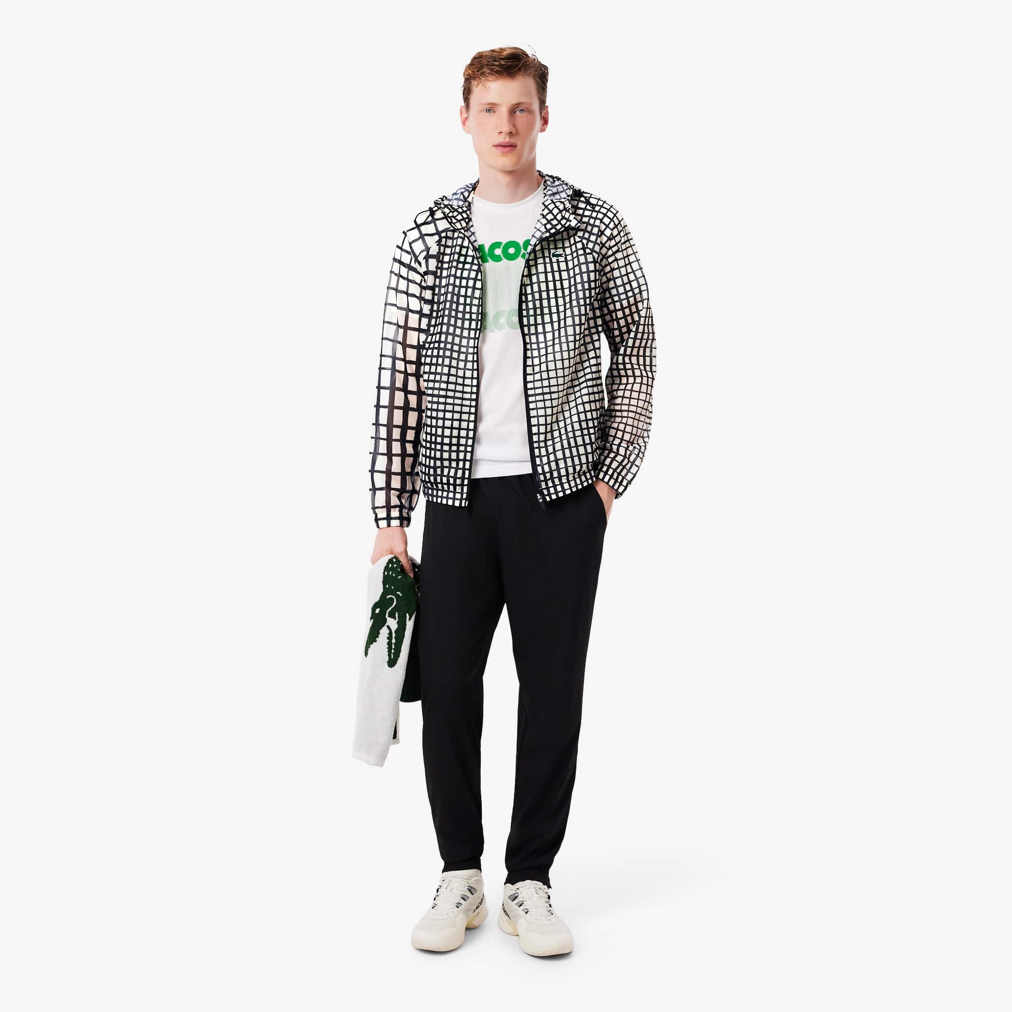 Men's Lightweight Crocodile Print Sport Jacket - Jackets & Coats