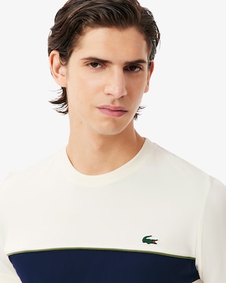 Playera de tenis ultra seca estampada