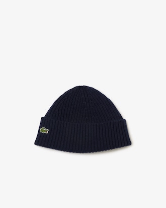 Kids' Rib Knit Wool Beanie