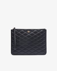 Crocodelle Leather Clutch