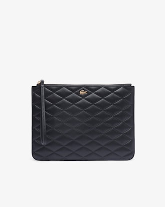 Crocodelle Leather Clutch