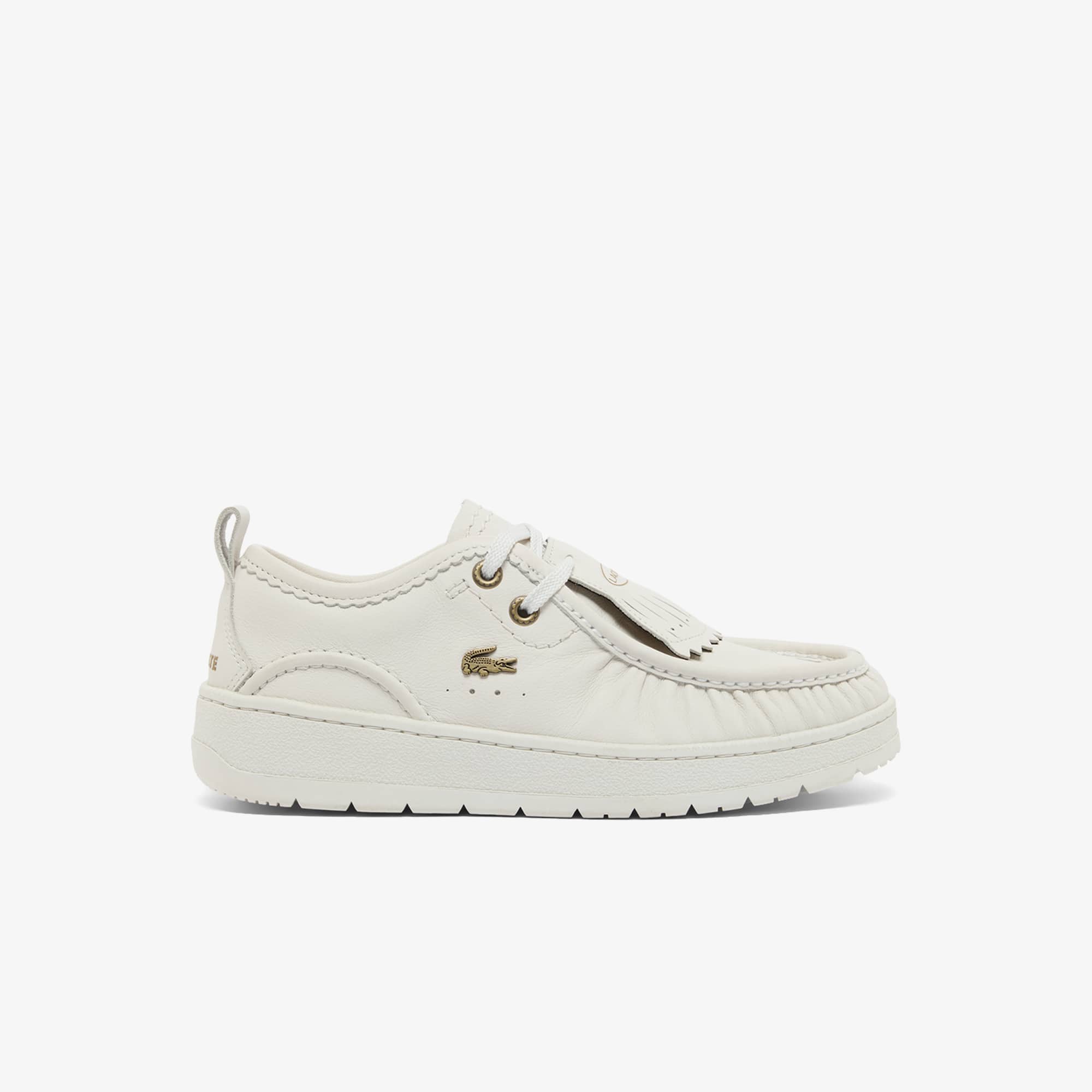 Lacoste Women's Umpire Loafers - 9 In White