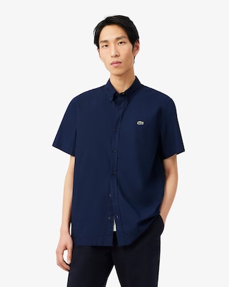 Regular Fit Short Sleeved Poplin Shirt