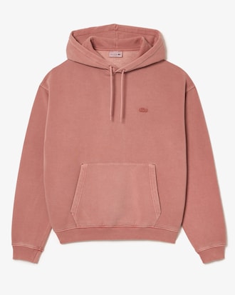 Unisex Loose Fit Cotton Fleece Hoodie