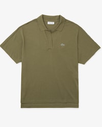 Polo relaxed fit Piqué fluide