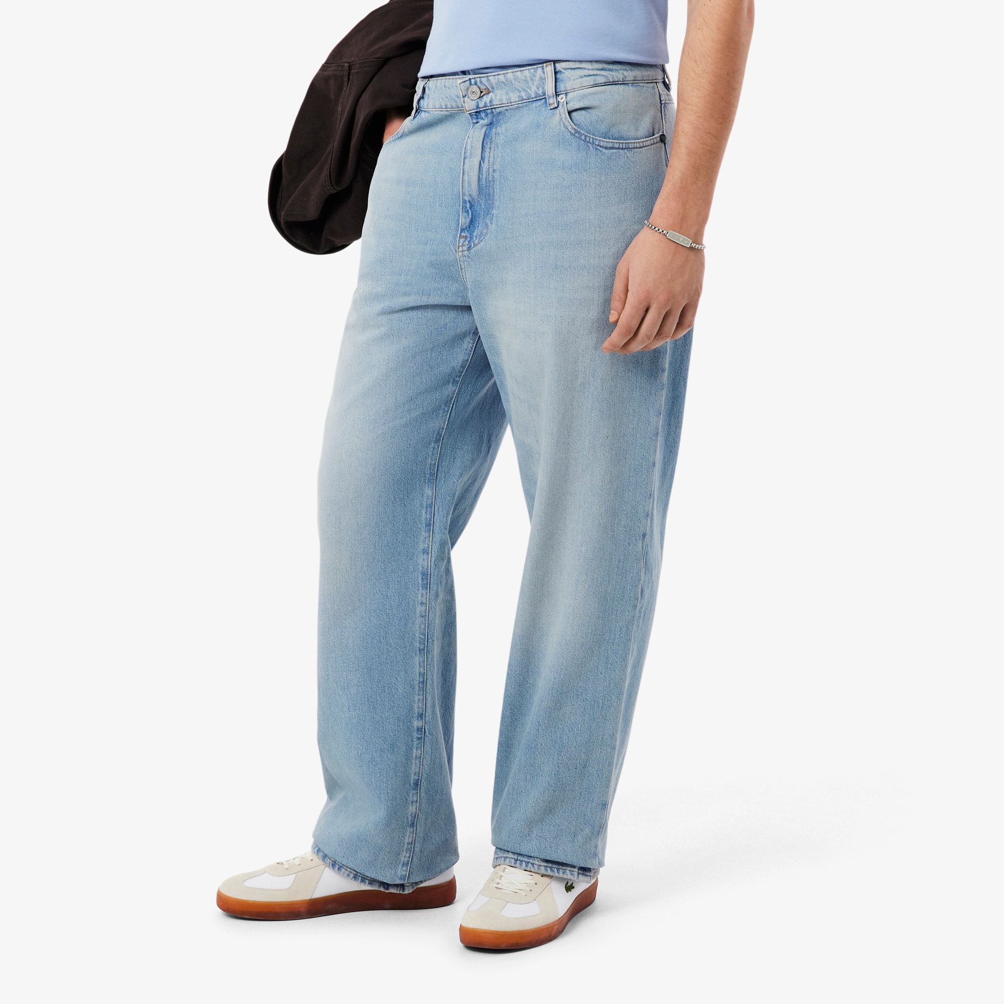 Loose Fit Denim Jeans - Pants & Sweatpants - New In 2026 | Lacoste