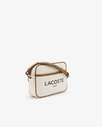 Women's Heritage Canvas Branded Cotton Canvas Small Shoulder Bag