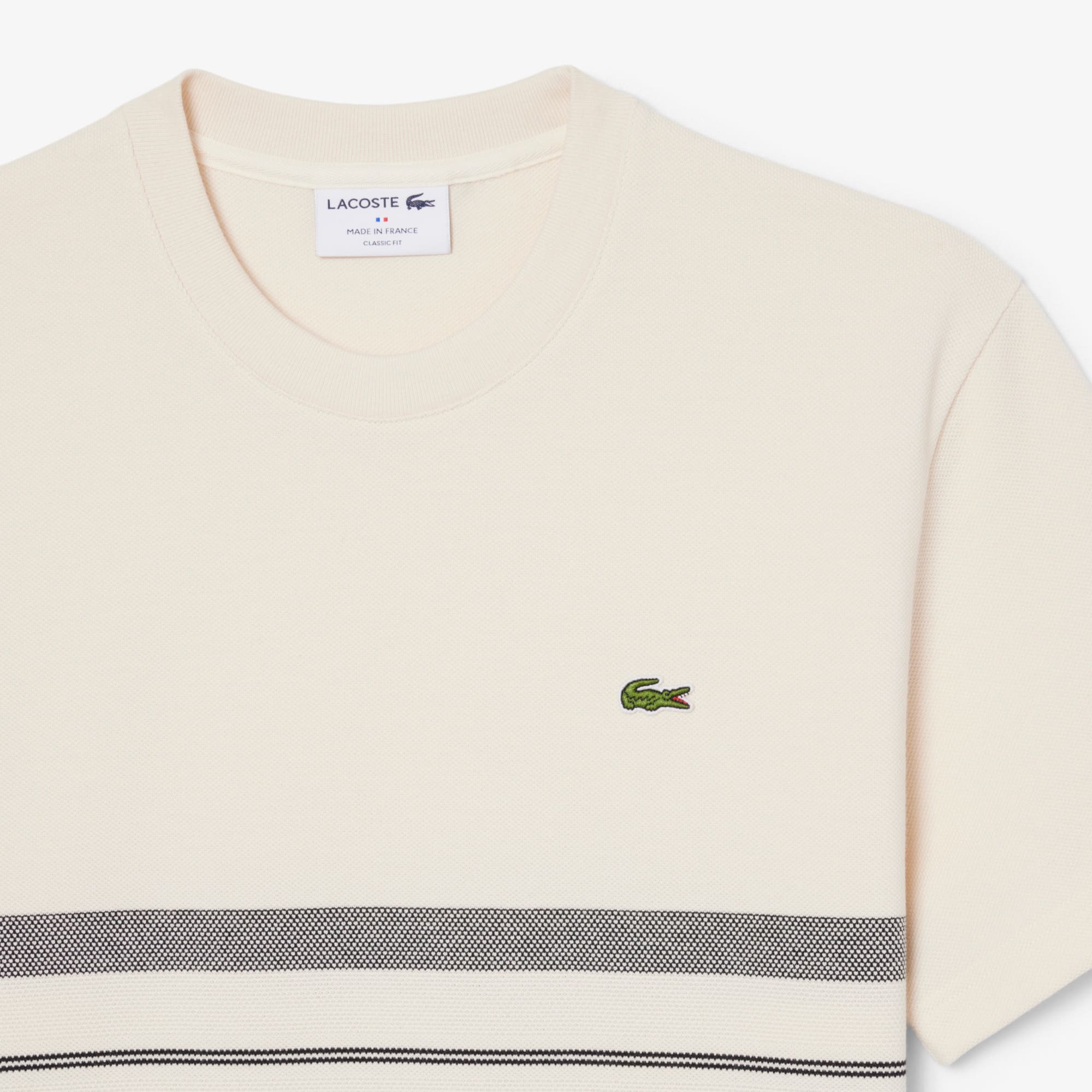 Made France Striped Piqué T-Shirt