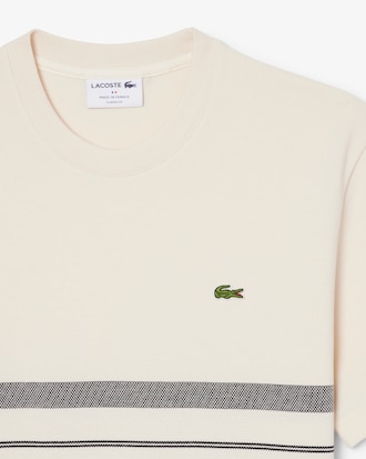 Made In France Striped Piqu&eacute; T-Shirt