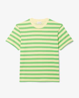 Playera de punto con estampado de rayas