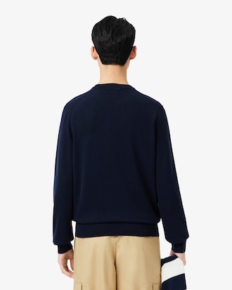 Su&eacute;ter Para Hombre De Algod&oacute;n Con Cuello Redondo