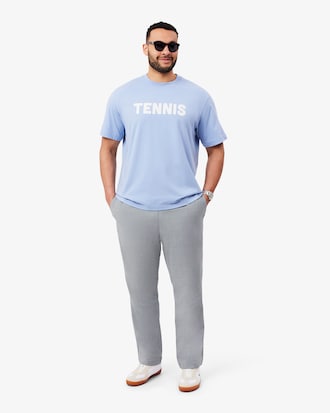 Men's Regular Fit Wool Flannel Chino Pants