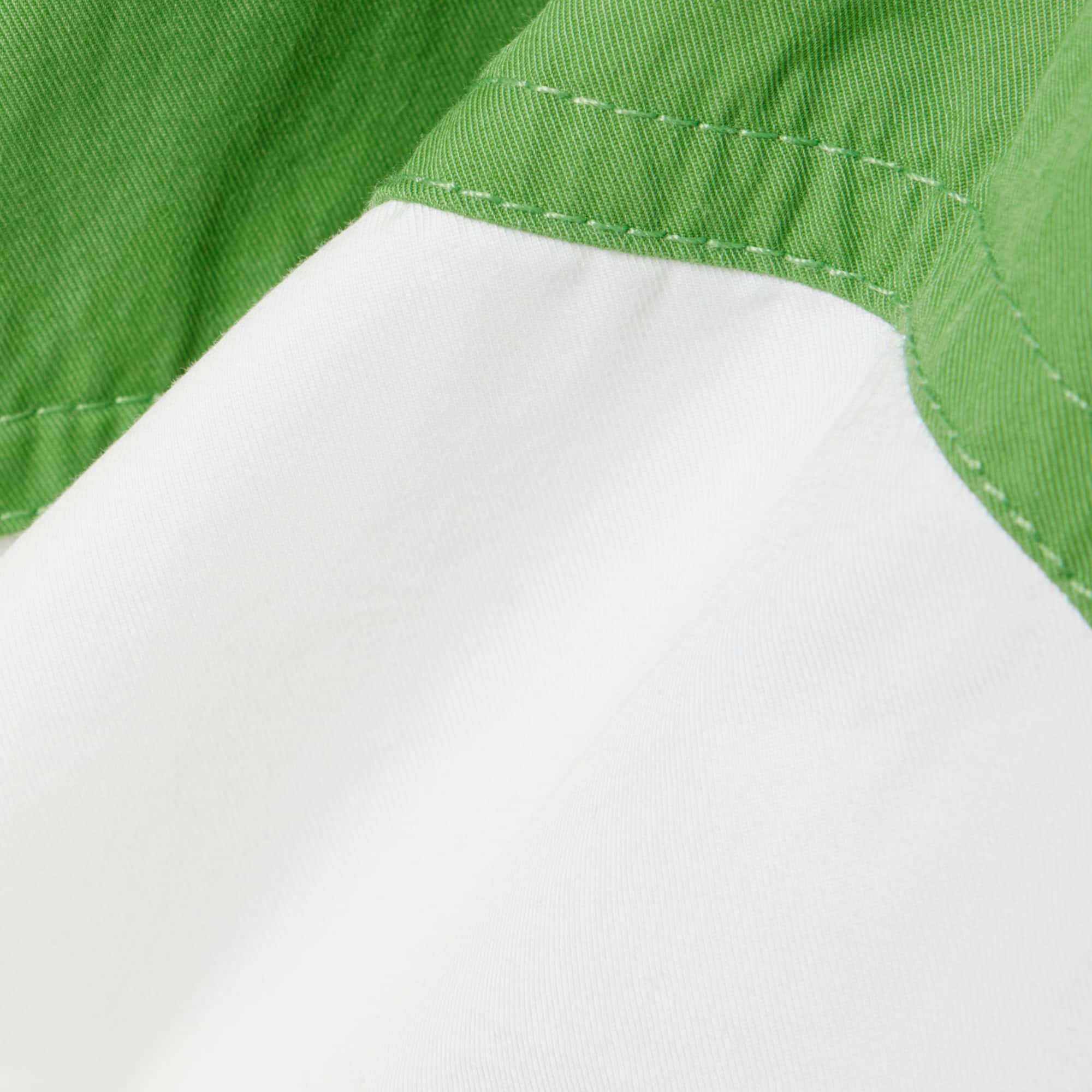 Relaxed Fit Zipped Cotton Twill Jacket