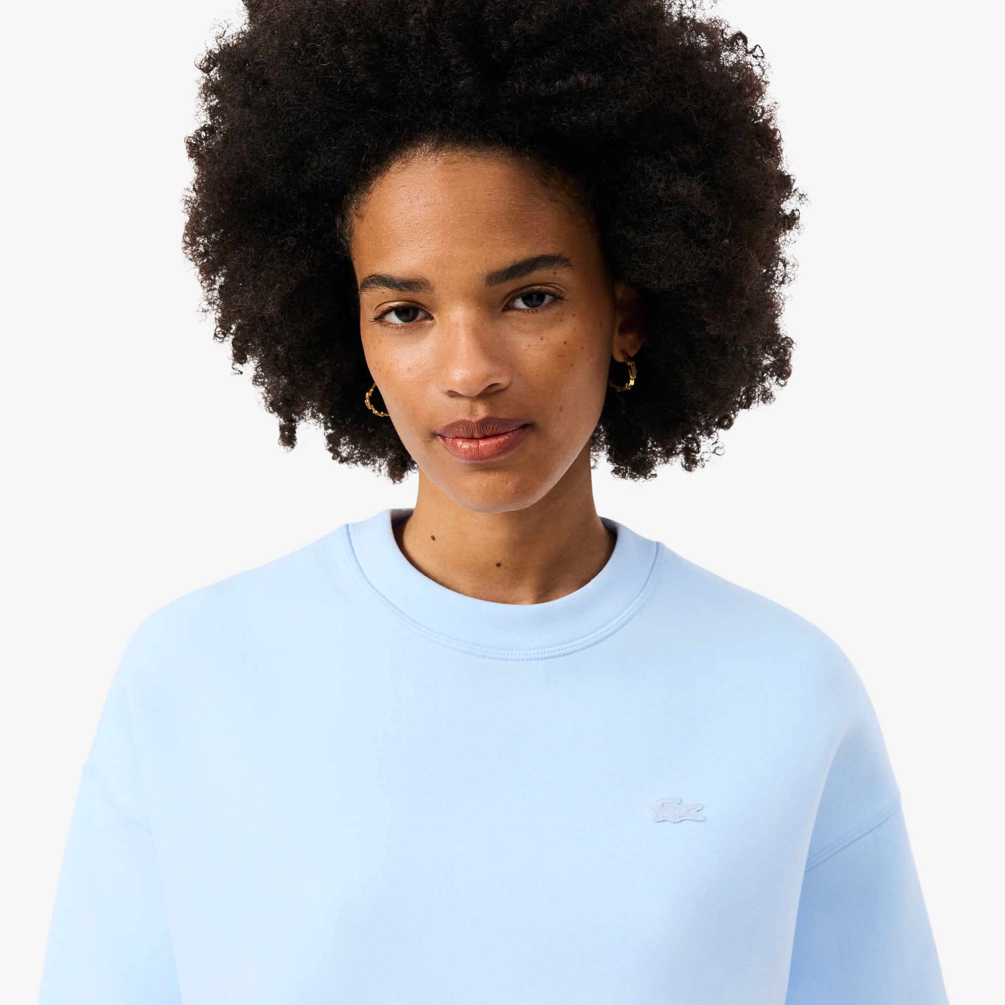 Oversized Double Face Jersey Sweatshirt - Sweaters & Sweatshirts