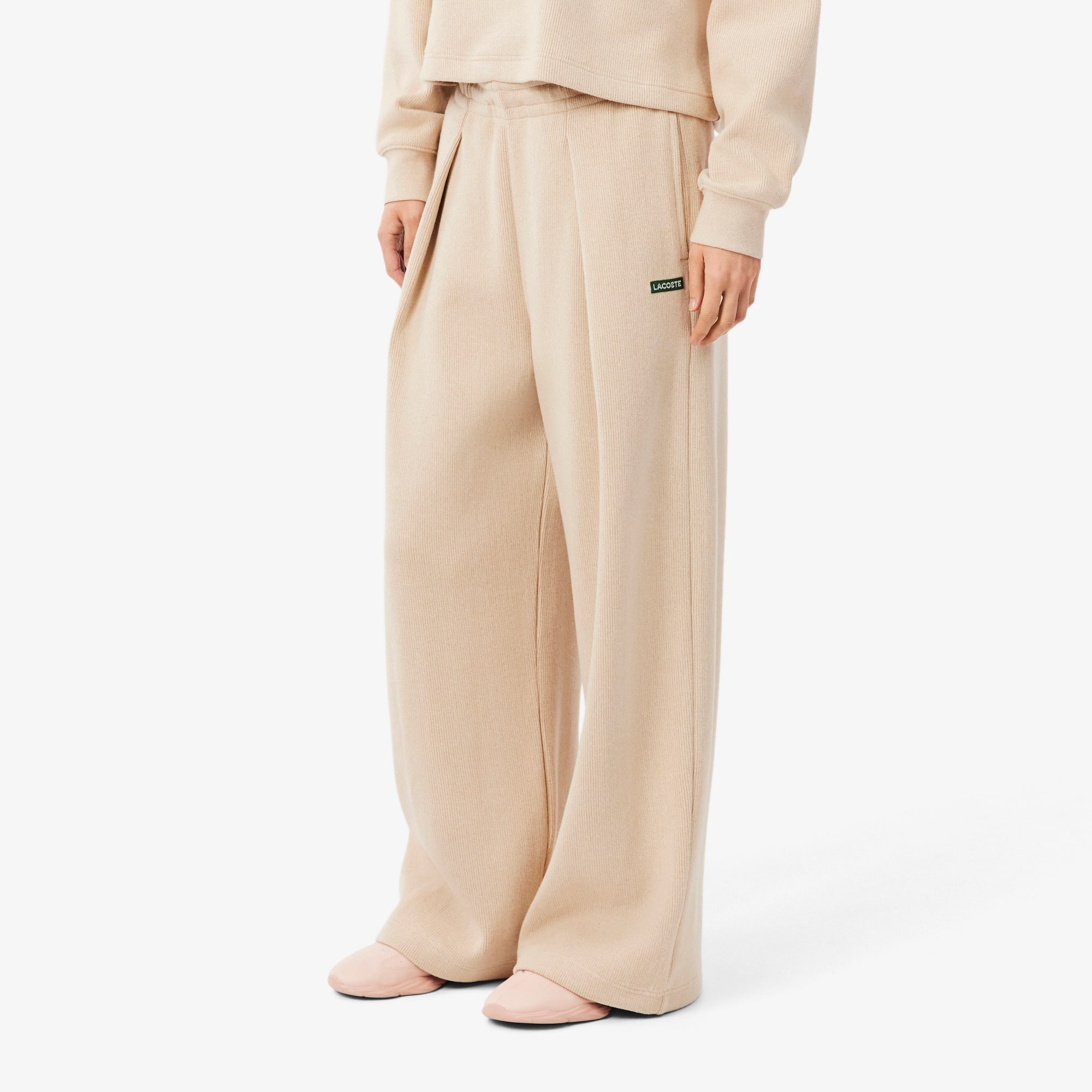 Flare Fit Ribbed Sweatpants