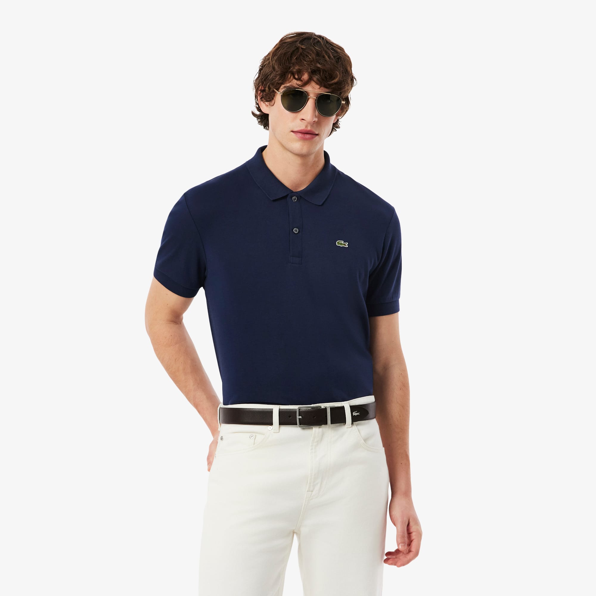 Men's Blue Polo Shirts - New In 2026 | Lacoste