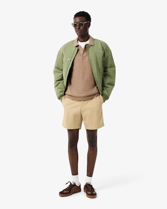 Classic Fit Knitted Polo Shirt