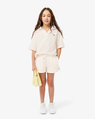 Kids' Striped Terry Shorts