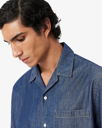 Camisa de Mezclilla Relaxed Fit