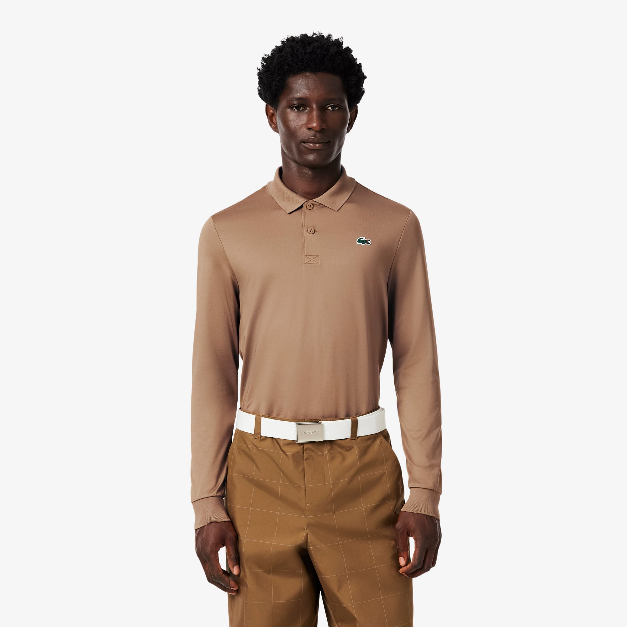 Regular Fit Ultra Dry Long Sleeved Golf Polo