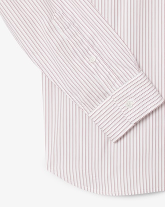 Men's Regular Fit Striped Button Down Shirt