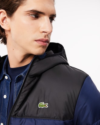 Men's Water-Repellent Quilted Puffer Jacket