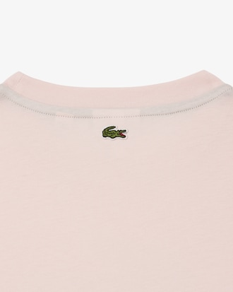 Girls' Oversized Print Cotton T-Shirt   