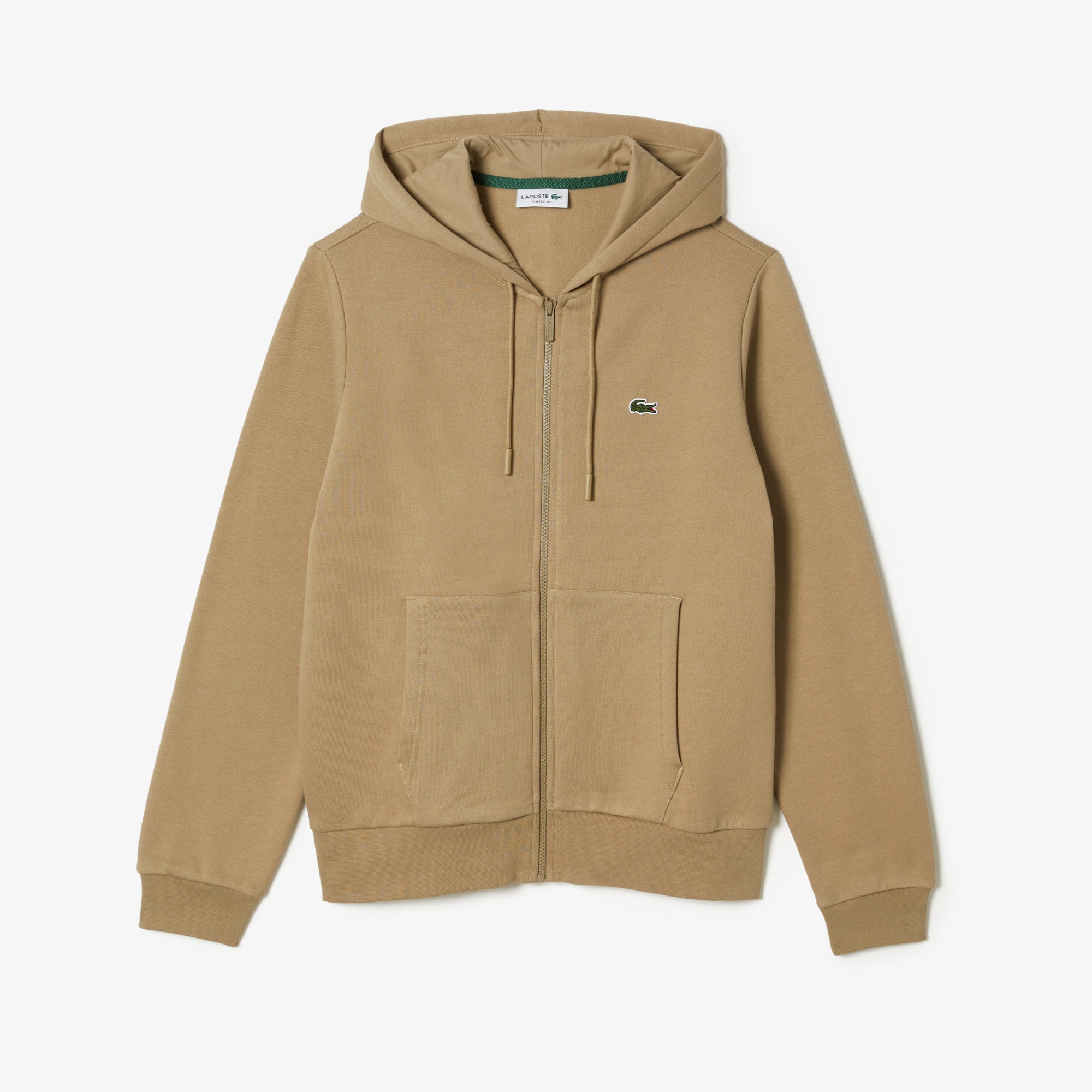 Organic Cotton Kangaroo Pocket Hoodie | Lacoste US | Men's Collection
