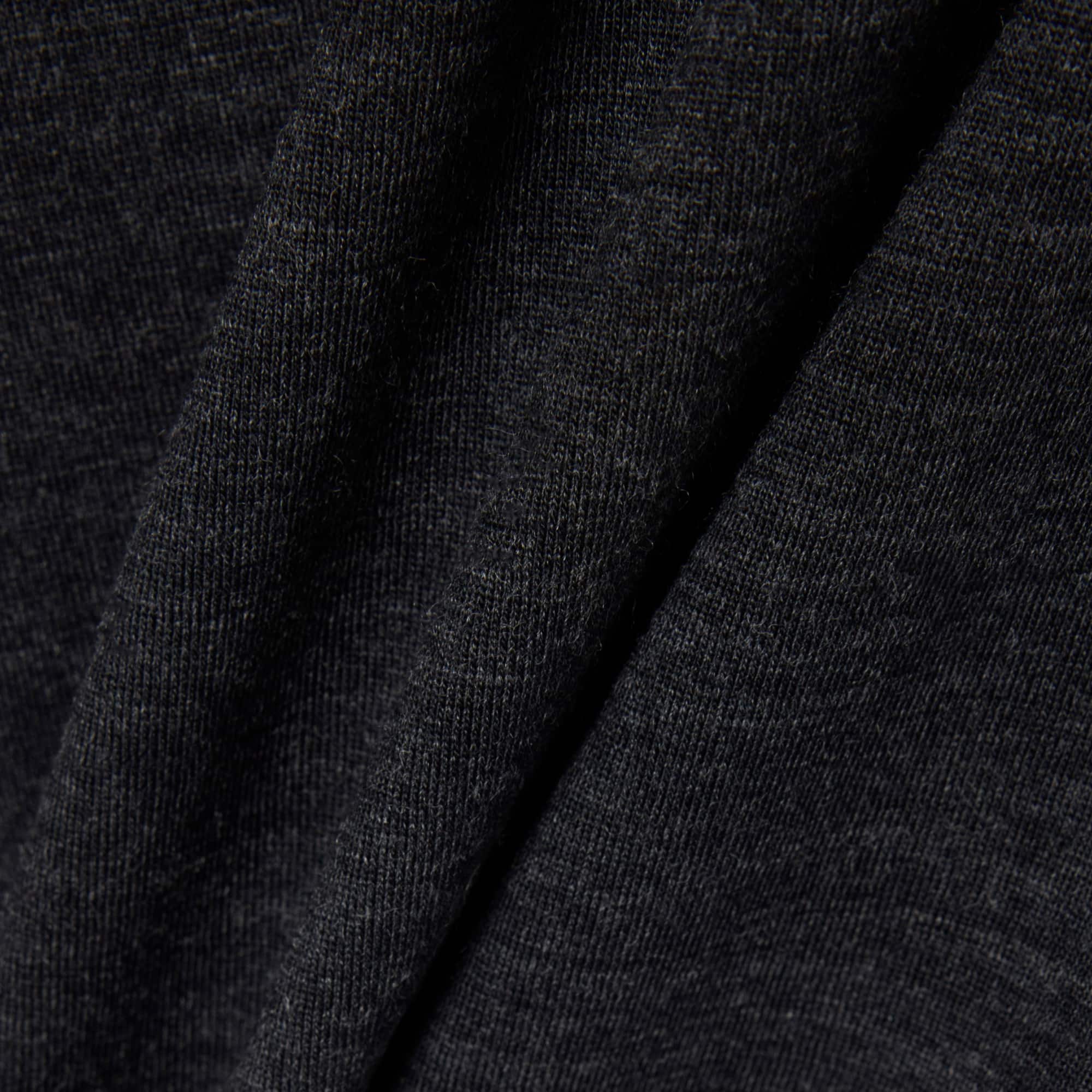 Regular Fit Long Sleeved Wool Polo Shirt