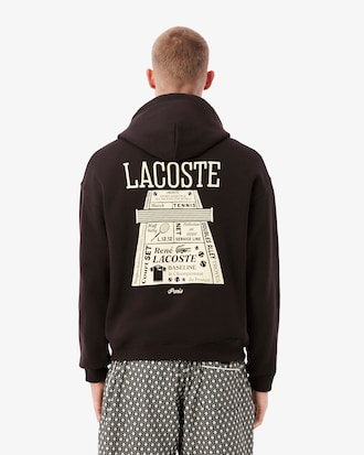 Loose Fit Printed Hoodie