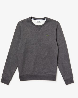 Men's SPORT crew neck sweatshirt in solid fleece