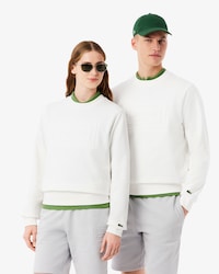 Embossed Fleece Sweatshirt