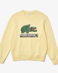Unisex Lacoste x Minecraft Organic Fleece Sweatshirt