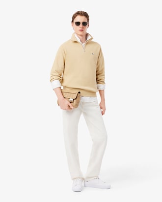 Bolso satchel con solapa y clip The Blend para hombre