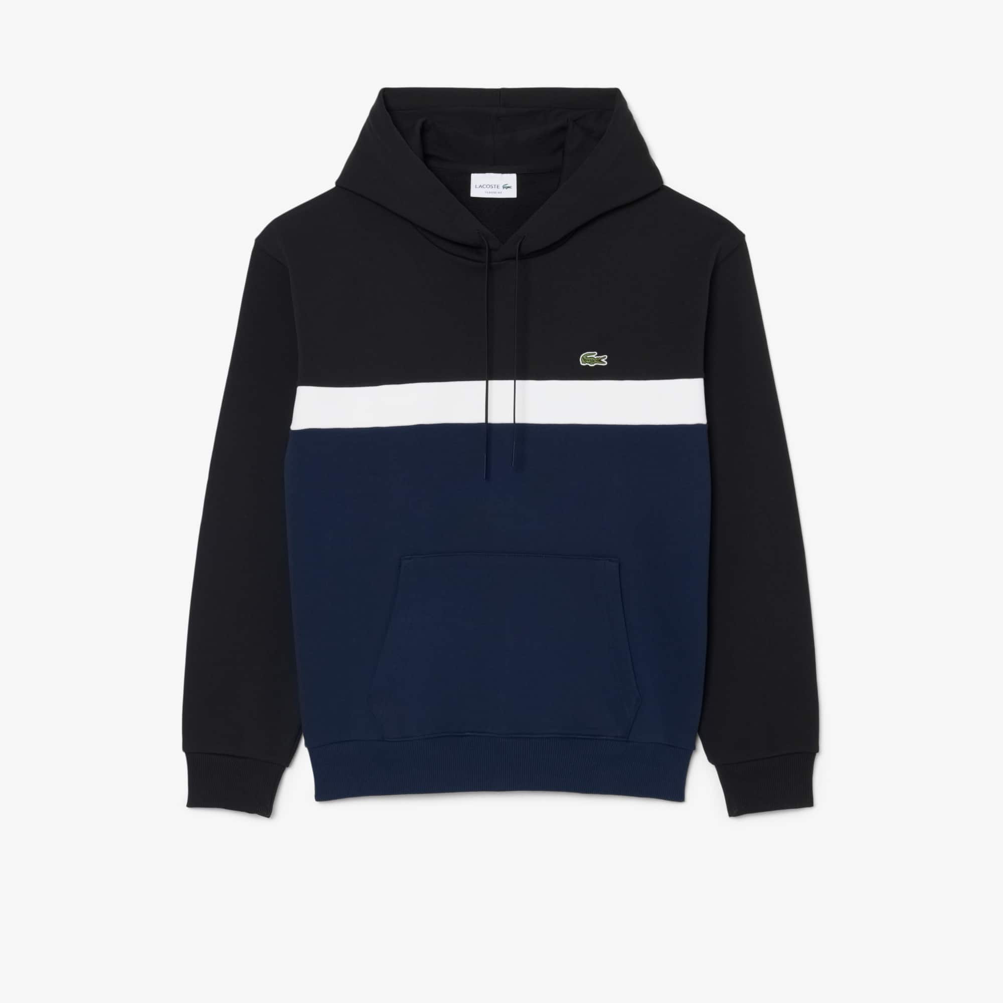 Color-Block Fleece Hoodie